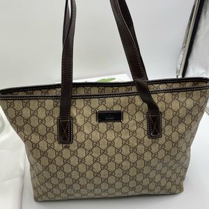 Authentic Gucci GG Supreme Tote bag